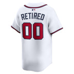 Atlanta Braves Nike Home Limited Pick-A-Player Retired Roster Jersey - White
