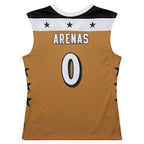 Gilbert Arenas Washington Wizards  2006/07 Hardwood Classics Swingman Jersey - Gold