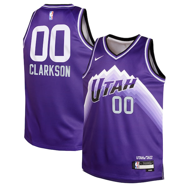 Jordan Clarkson Utah Jazz Nike Youth  Swingman Replica Jersey - City Edition - Purple