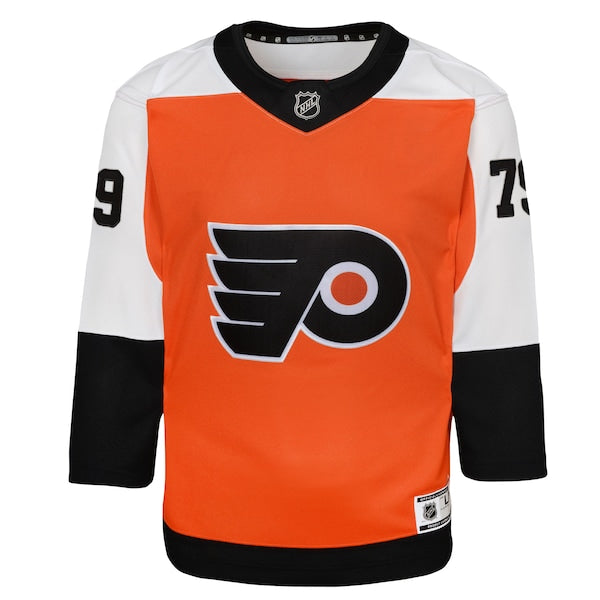 Carter Hart Philadelphia Flyers Youth Home Premier Player Jersey - Burnt Orange