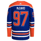 Connor McDavid Edmonton Oilers adidas Home Primegreen Authentic Player Jersey - Royal