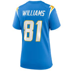 Mike Williams Los Angeles Chargers Nike Women's Game Jersey - Powder Blue/Navy/Royal