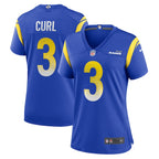 Kamren Curl Los Angeles Rams Nike Women's Team Game Jersey -  Royal