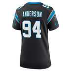 Henry Anderson Carolina Panthers Nike Women's Team Game Jersey - Black