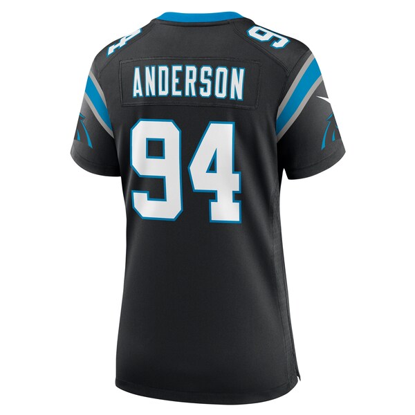 Henry Anderson Carolina Panthers Nike Women's Team Game Jersey - Black