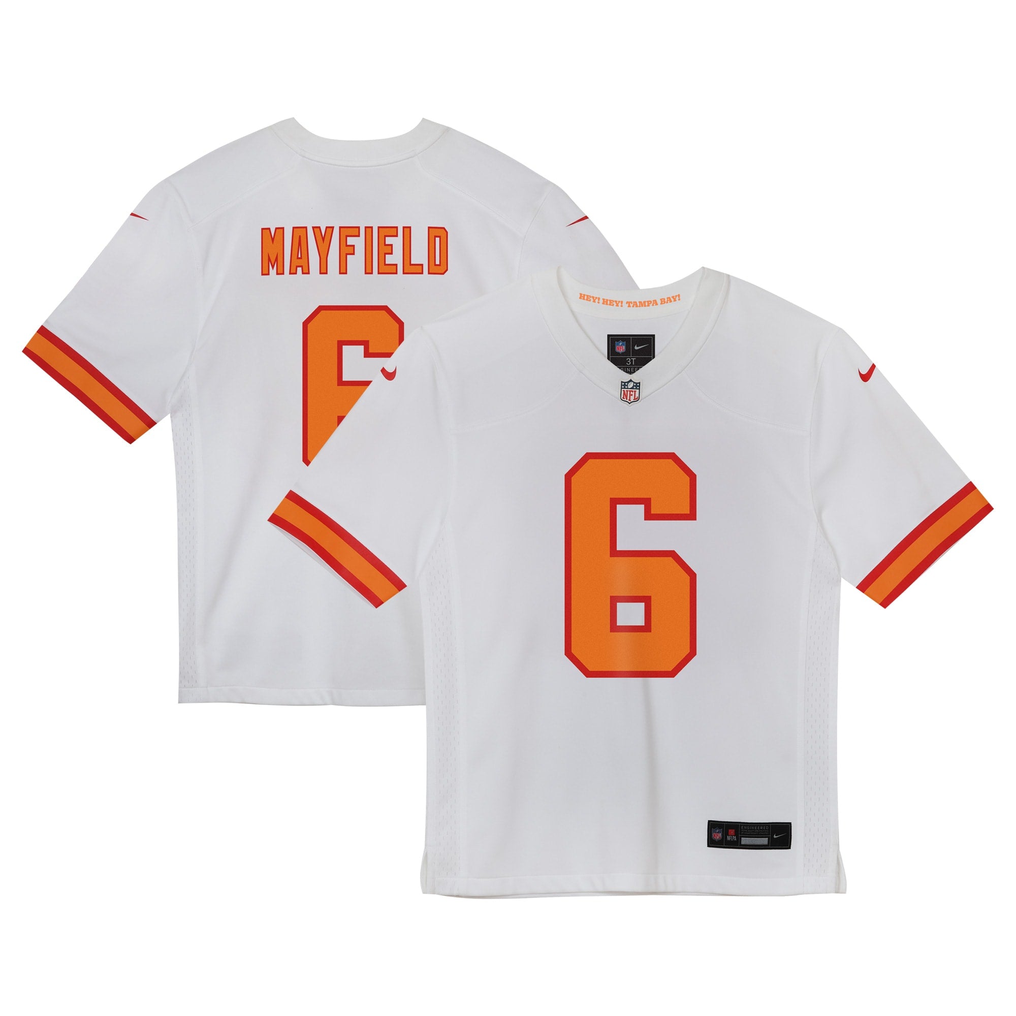 Baker Mayfield Tampa Bay Buccaneers Nike Toddler Game Jersey - Red/White/Orange