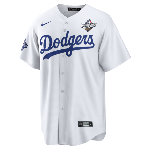 Teoscar Hernández Los Angeles Dodgers Youth Nike Home 2025 World Series Champions Replica Jersey - White