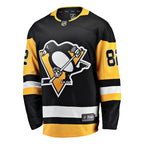 Caleb Jones Pittsburgh Penguins  Home Breakaway Jersey - Black