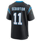 Nic Scourton Carolina Panthers Nike Team Game Jersey -  Black