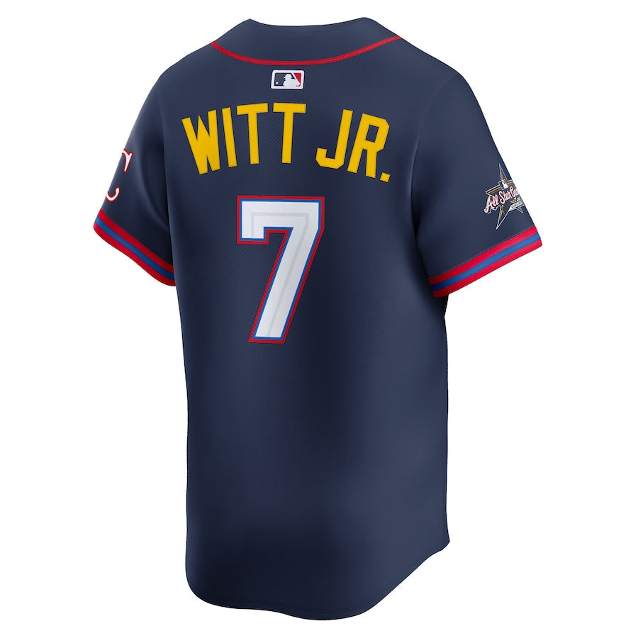 Youth Bobby Witt Jr. American League Nike 2025 MLB All-Star Game Limited Player Jersey - Navy