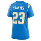 Matt Hankins Los Angeles Chargers Nike Women's Team Game Jersey -  Powder Blue