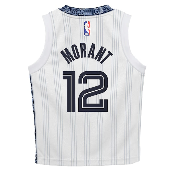 Ja Morant Memphis Grizzlies Nike Infant 2025/26 City Edition Swingman Jersey - White