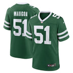 Francisco Mauigoa New York Jets Nike Team Game Jersey - Legacy Green