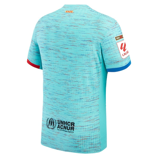 Barcelona Nike 2023/24 Third Match Authentic Jersey - Aqua