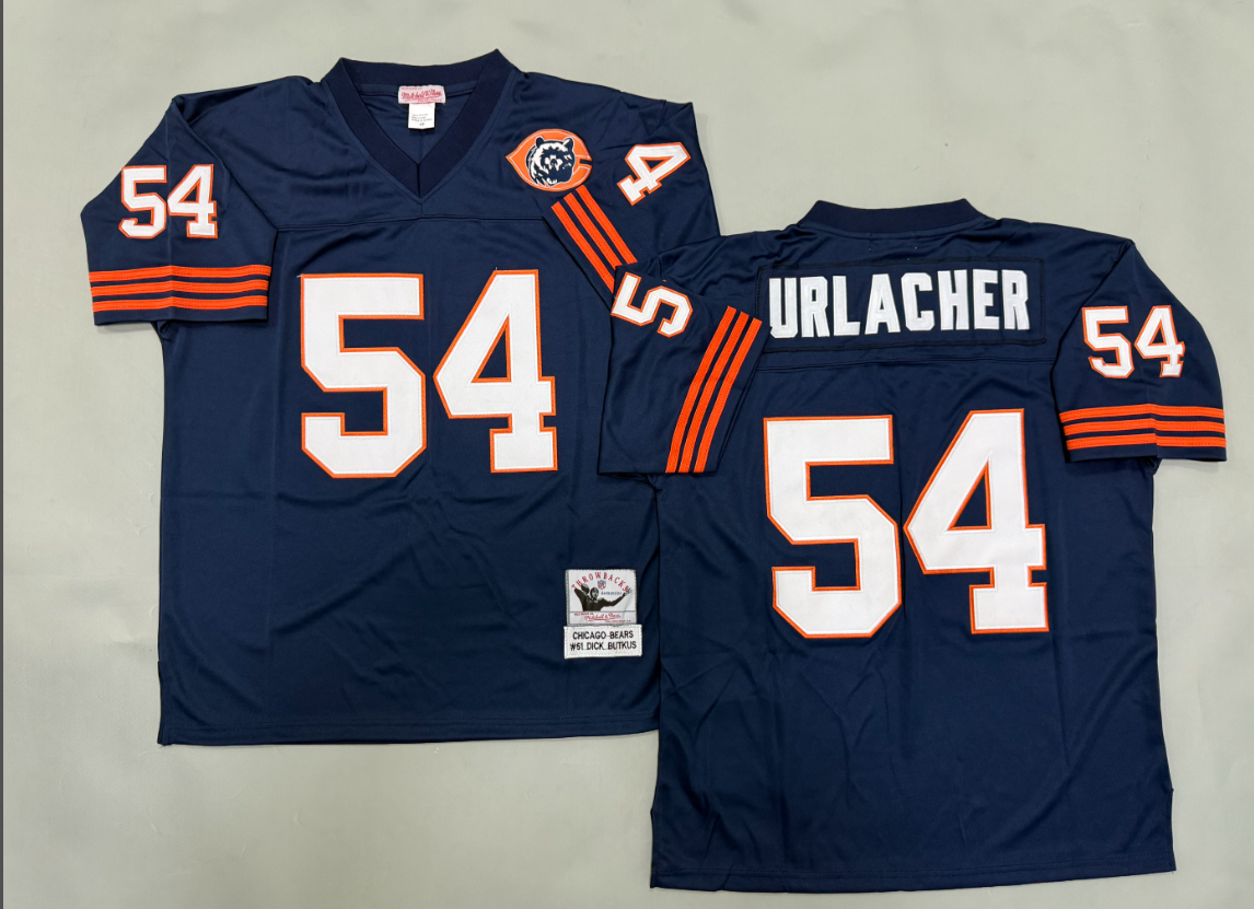 Urlacher Chicago Bears Authentic Throwback Retired Player Jersey