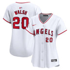 Jared Walsh Los Angeles Angels Nike Women's  Home Limited Player Jersey - White