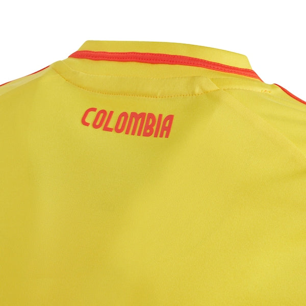 Colombia National Team adidas Youth 2024 Home Replica Jersey - Yellow