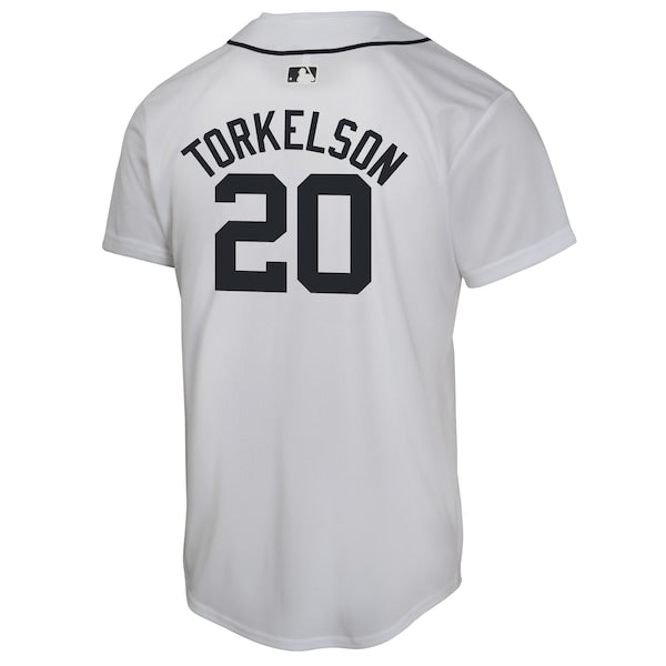 Spencer Torkelson Detroit Tigers Nike Youth Home Game Player Jersey - White