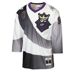 Wayne Gretzky Los Angeles Kings  Youth 1995/96 Power Play Throwback Alternate Player Jersey with Captain Patch - White/Black