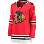 Spencer Knight Chicago Blackhawks  Women's Home Breakaway Player Jersey - Red
