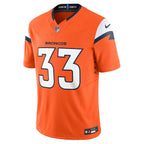 Javonte Williams Denver Broncos Nike Vapor F.U.S.E. Limited Jersey - Orange
