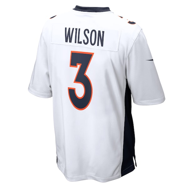 Russell Wilson Denver Broncos Nike Game Jersey - White/Navy/Orange