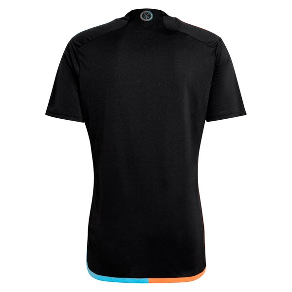 New York City FC adidas 2024 24/7 Kit Replica Jersey – Black