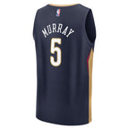 Dejounte Murray New Orleans Pelicans  Youth Fast Break Replica Player Jersey - Icon Edition - Navy