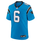 Miles Sanders Carolina Panthers Nike Team Game Jersey - Blue/Black