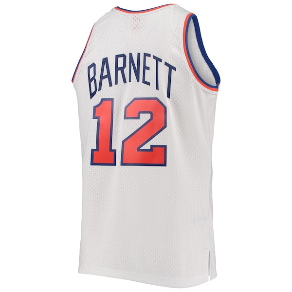 Dick Barnett New York Knicks 1969/70 Hardwood Classics Swingman Jersey - White