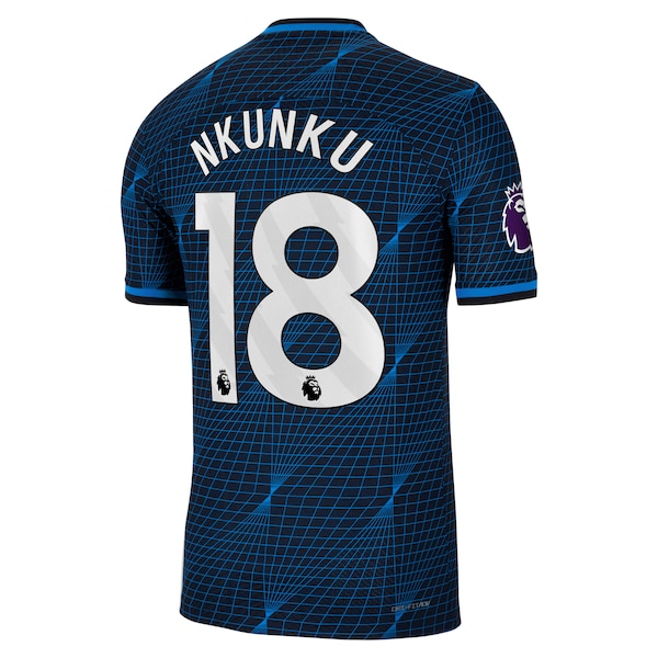 Christopher Nkunku Chelsea Nike 2023/24 Away Match Authentic Player Jersey - Navy
