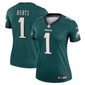 Jalen Hurts Philadelphia Eagles Nike Women's Legend Jersey - Midnight Green/Black/Kelly Green