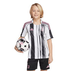 Juventus adidas Youth 2025/26 Home Replica Jersey - White/Blue