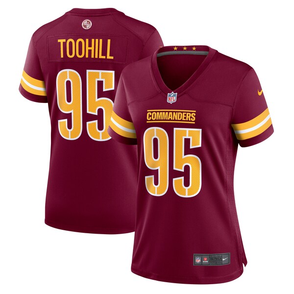 Casey Toohill Washington Commanders Nike Women's  Game Jersey -  Burgundy