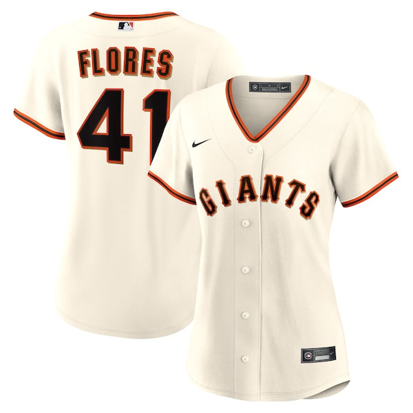 Wilmer Flores San Francisco Giants Nike Women's Home Replica Jersey - White