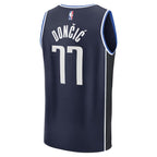Luka Dončić Dallas Mavericks  Men's Fast Break Player Jersey - Statement Edition - Navy