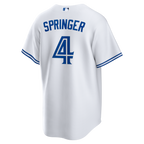 George Springer Toronto Blue Jays Nike 2025 World Series Home Replica Player Jersey - White