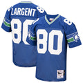 Steve Largent Seattle Seahawks 1985 Authentic Throwback Retired Player Jersey - Royal