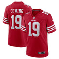 Jacob Cowing San Francisco 49ers Nike  Game Jersey -  Scarlet