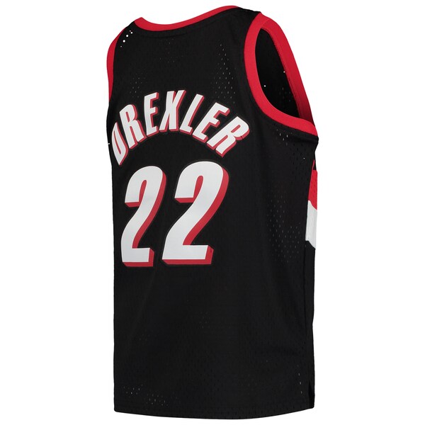 Clyde Drexler Portland Trail Blazers Youth 1991/92 Hardwood Classics Swingman Jersey - Black