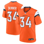 JL Skinner Denver Broncos Nike Team Game Jersey -  Orange