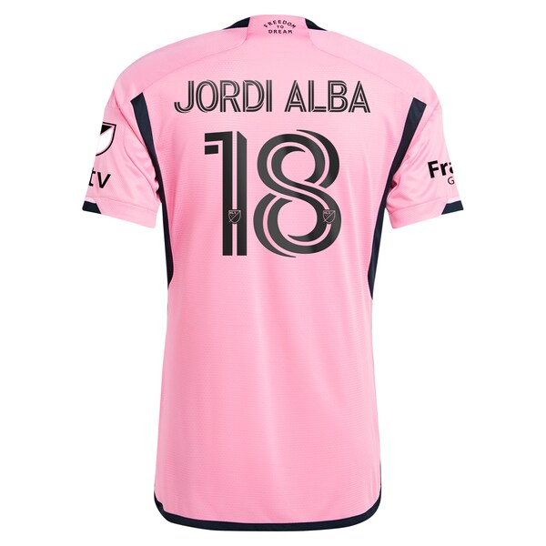 Jordi Alba Ramos Inter Miami CF adidas 2024 2getherness Authentic Player Jersey - Pink