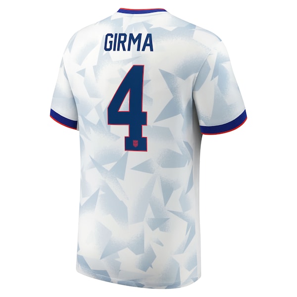 Naomi Girma USMNT Nike 2025 Home Replica Player Jersey - White