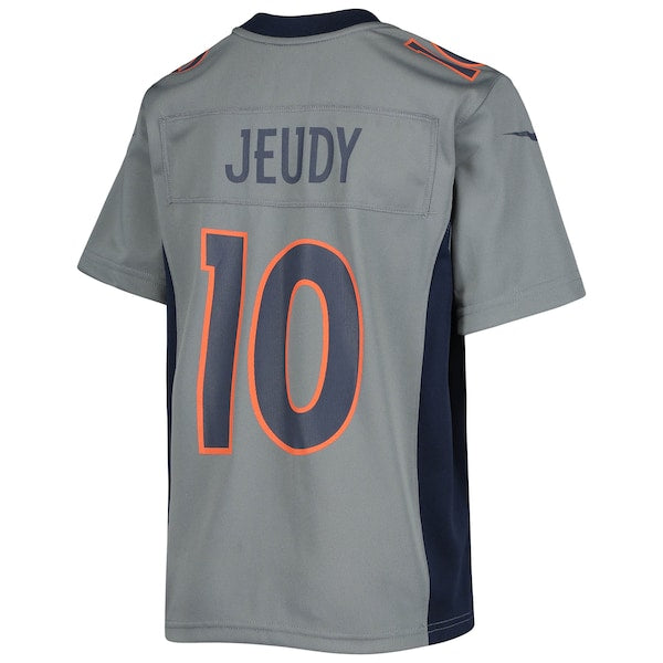 Jerry Jeudy Denver Broncos Nike Youth Inverted Team Game Jersey - Gray