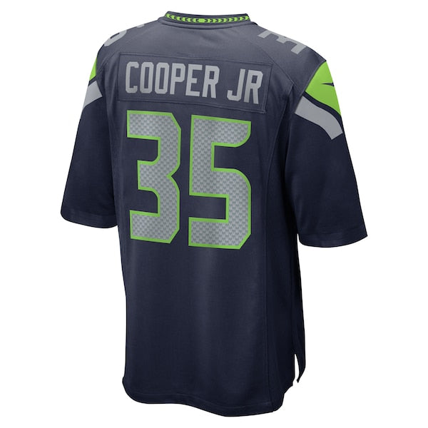 Ryan Cooper Jr. Seattle Seahawks Nike Team Game Jersey -  College Navy