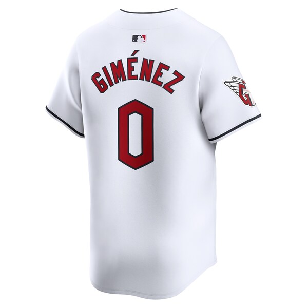 Andres Gimenez Cleveland Guardians Nike Home Limited Player Jersey - White