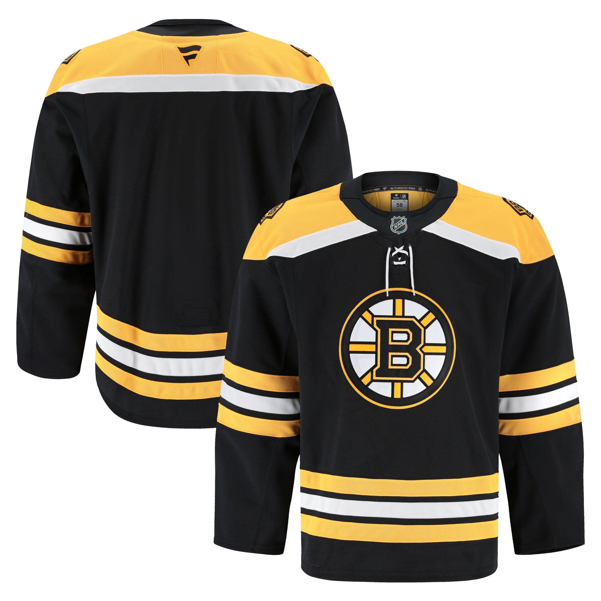 Boston Bruins  Away Authentic Pro Jersey - White/Black