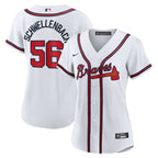 Spencer Schwellenbach Atlanta Braves Nike Women's Home Replica Jersey - White