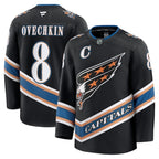 Alexander Ovechkin Washington Capitals  Alternate 50th Anniversary Premium Jersey - Black/White/Red