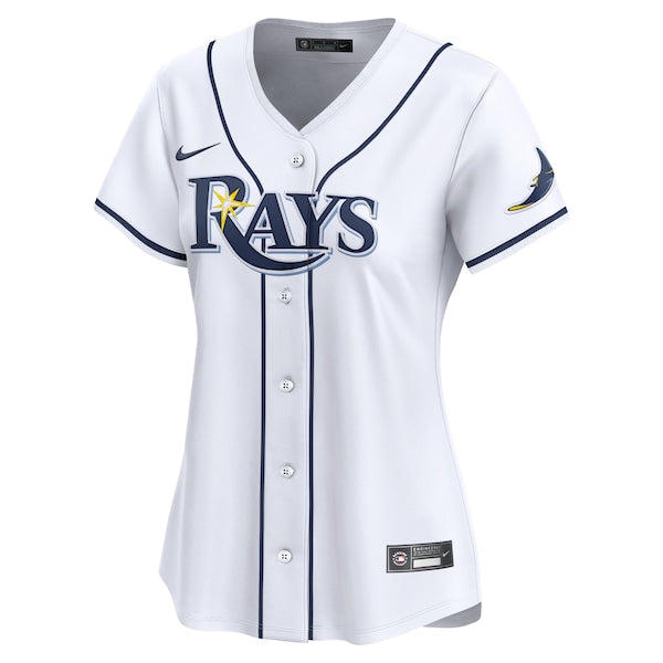Tampa Bay Rays Nike Women's 2024 Jackie Robinson Day Home Limited Jersey – White